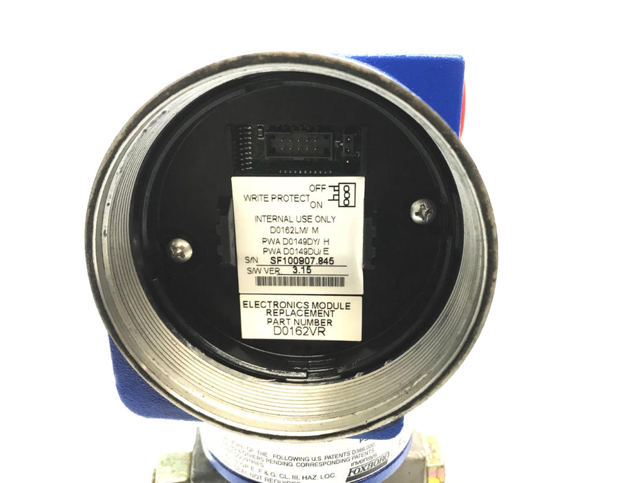 Foxboro Pressure Transmitter IAP20-D22C21F-L1 NOS