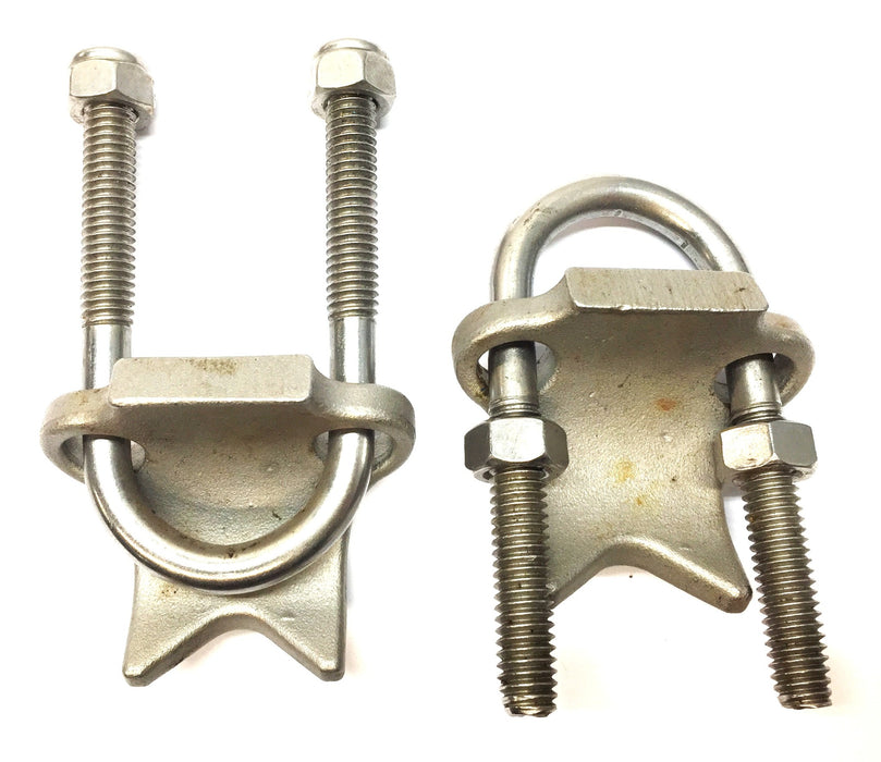 Calbrite 3/4"Angle Clamp SS316 [Lot of 2] NOS