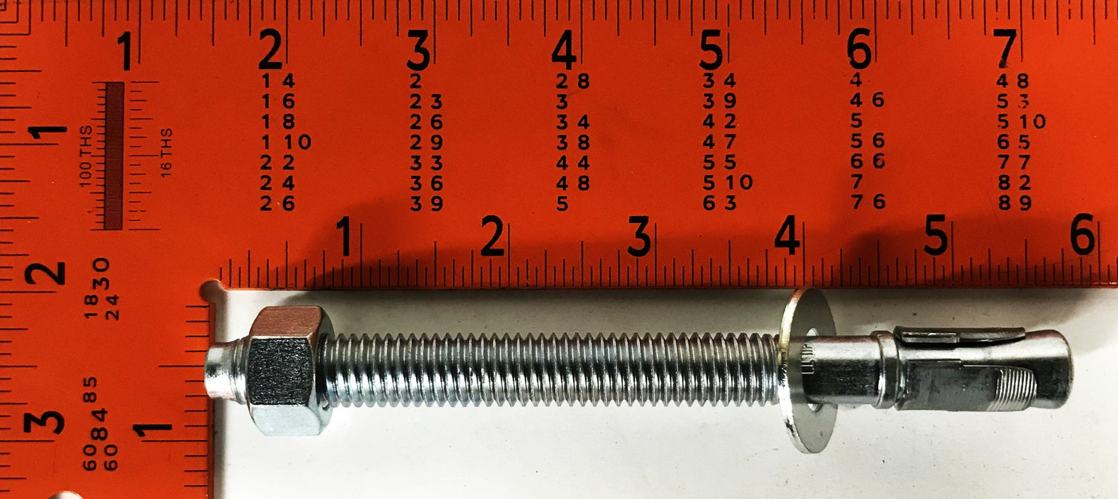 Hilti 1/2inch x 5-1/2 inch Carbon Steel Expansion Anchors 282528 [Lot of 25] NOS