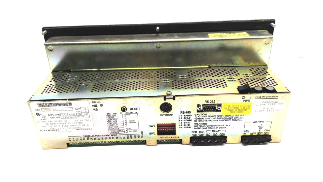 Allen-Bradley Series B Rev A Dataliner Message Display 2706-E43J32 USED