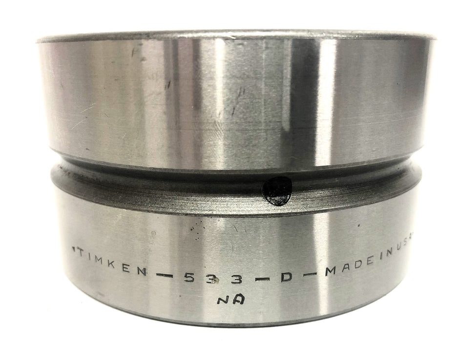Timken Double Tapered Roller Bearing Cup 533DNA (533D) NOS