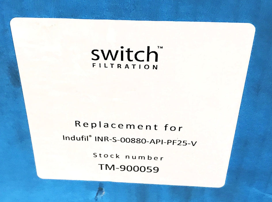 Switch Filtration Filter Element TM-900059 (INR-S-00880-API-PF25-V) NOS