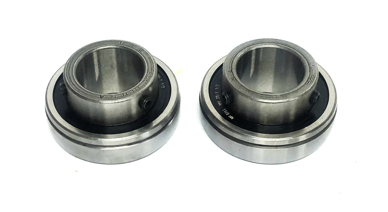 McGill Insert Ball Bearing No Collar MB 25-1 1/2 [Lot of 2] NOS