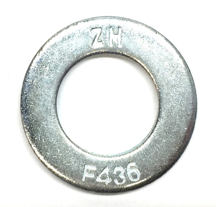 ZH 1.44"(O.D) x 0.83"(I.D) x 0.12"(Thk) Steel Washer F436 [Lot of 40] NOS