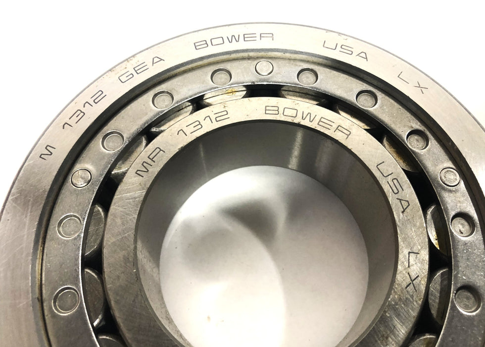 Bower Cylindrical Roller Bearing M-1312-GEA/MR-1312 LX NOS