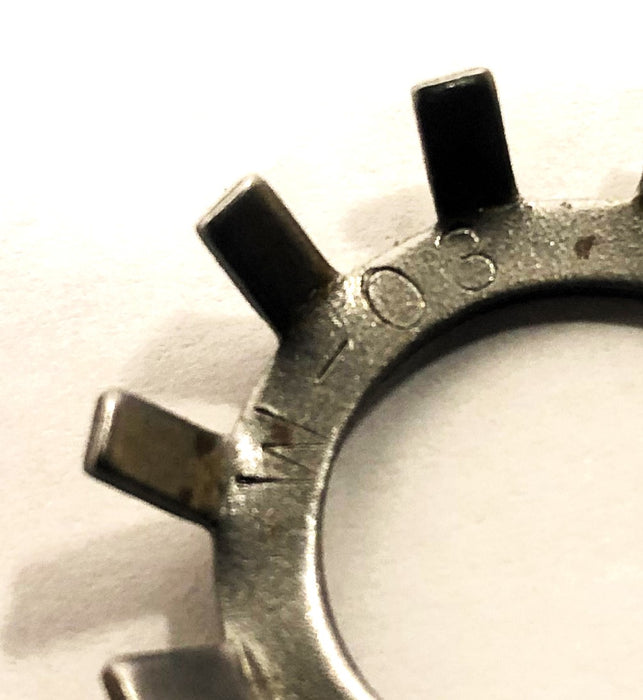 Unbranded Bearing Lockwasher W03 [Lot of 6] NOS