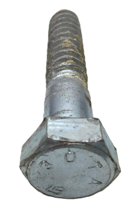 Unbranded 3/4" x 4-1/2" A307 Steel Hex Head Lag Screw [Lot of 10] USED
