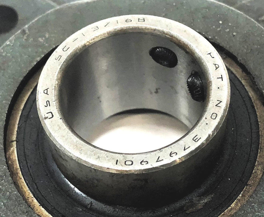 Dodge Mounted Ball Bearing SC-13/16B NOS