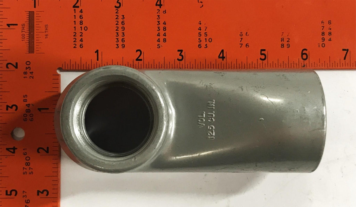Unbranded 1-1/4 Inch 12.5 CU. IN. Conduit Body E30640 [Lot of 3] USED