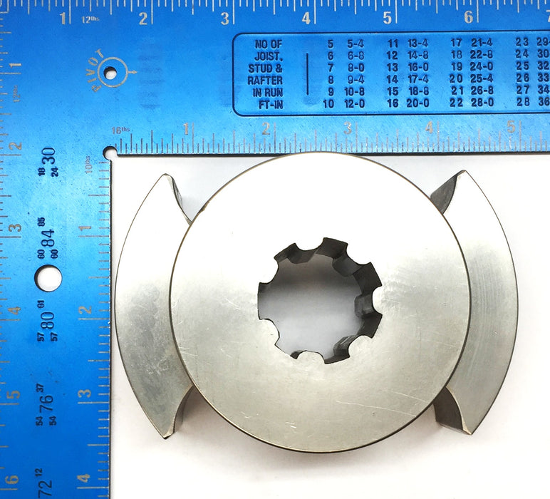SPX Stainless-Steel Twin Wing Fold Rotor with 32mm Bore AD0010230 USED