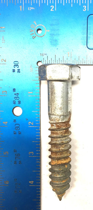 LB 3/4" x 4-1/2" 307A Hex Lag Screw [Lot of 10] USED