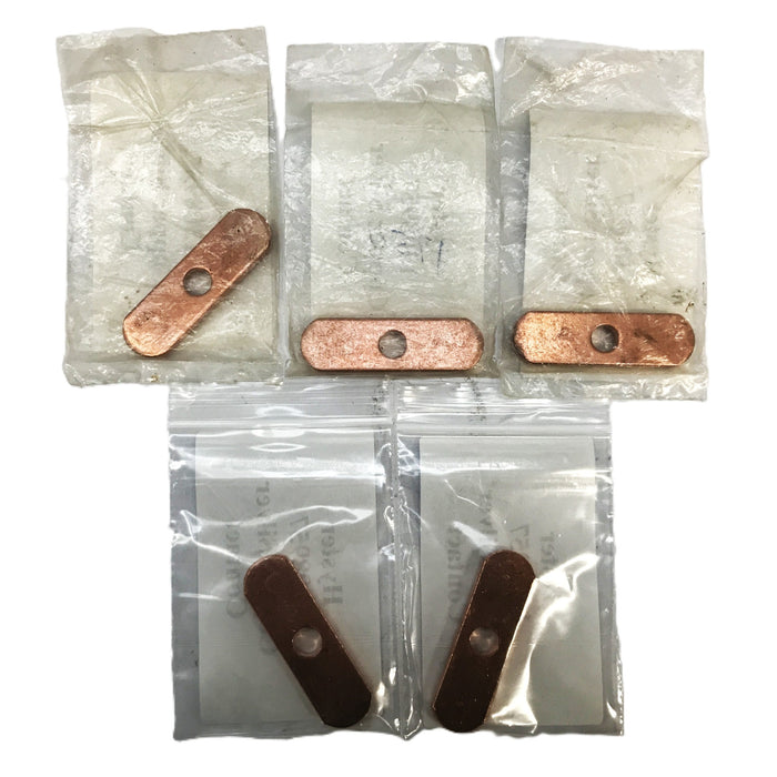 Hyster Forklift Copper Silver Contact 1308957 [Lot of 5] NOS