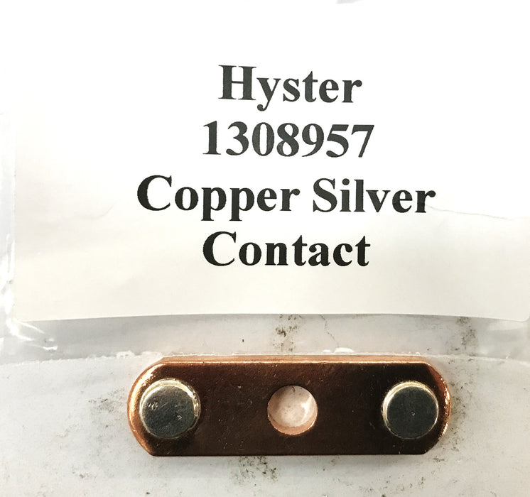 Hyster Forklift Copper Silver Contact 1308957 [Lot of 5] NOS