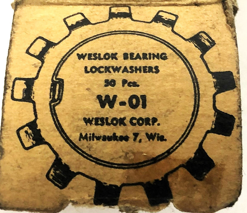 Weslock Bearing Bearing Lockwasher W01 [Lot of 49] NOS