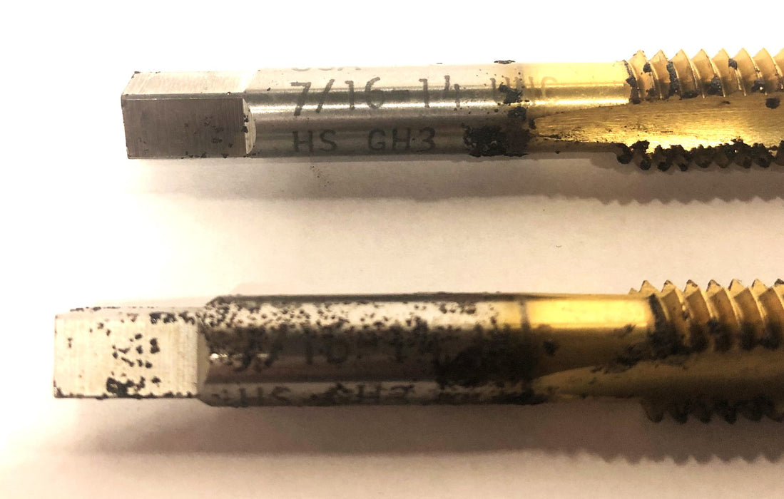 Cleveland HS GH3 Spiral Point Tap 7/16-14 [Lot of 2] NOS