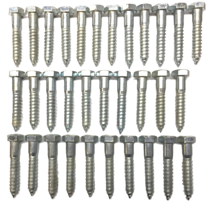 LB 1/2" x 3-1/2" Hex Head Lag Screw [Lot of 32] NOS