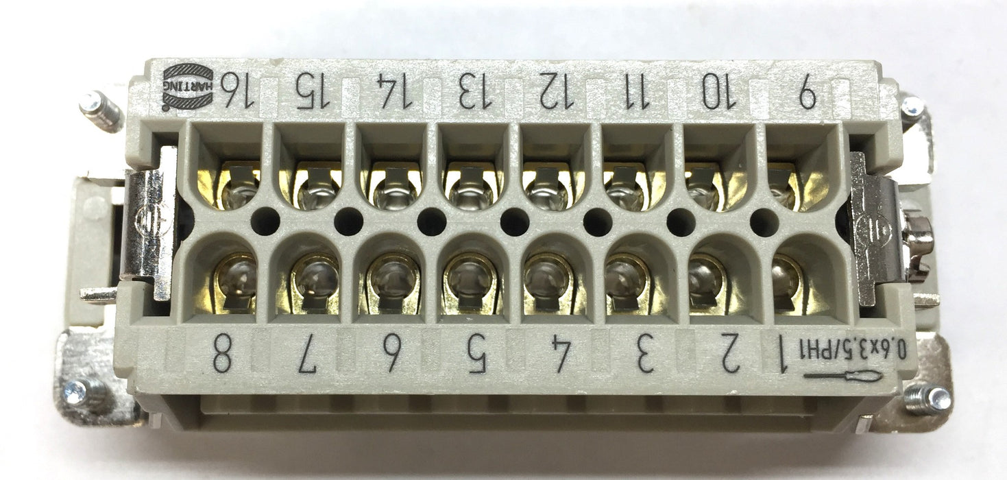 Harting Han 16E-STI-S Insert Connector 09330162601 NOS