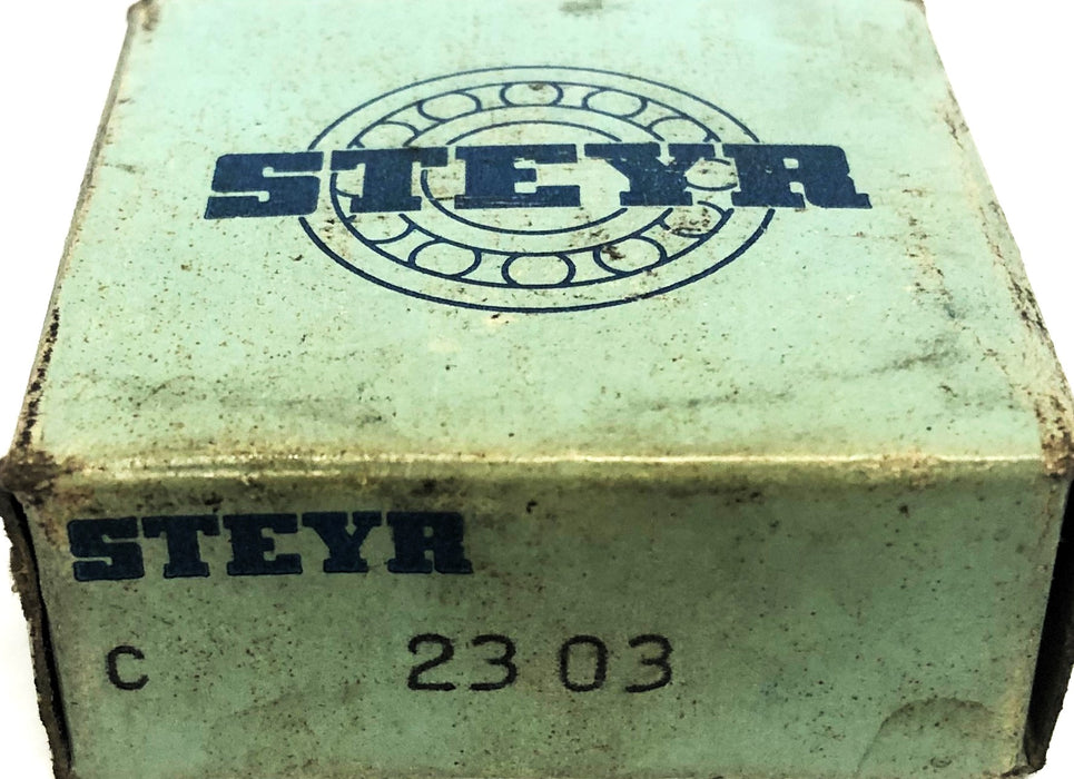 Steyr Double Row Self Aligning Ball Bearing C 2303 [Lot of 3] NOS