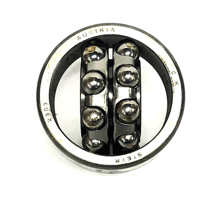 Steyr Double Row Self Aligning Ball Bearing C 2303 [Lot of 3] NOS