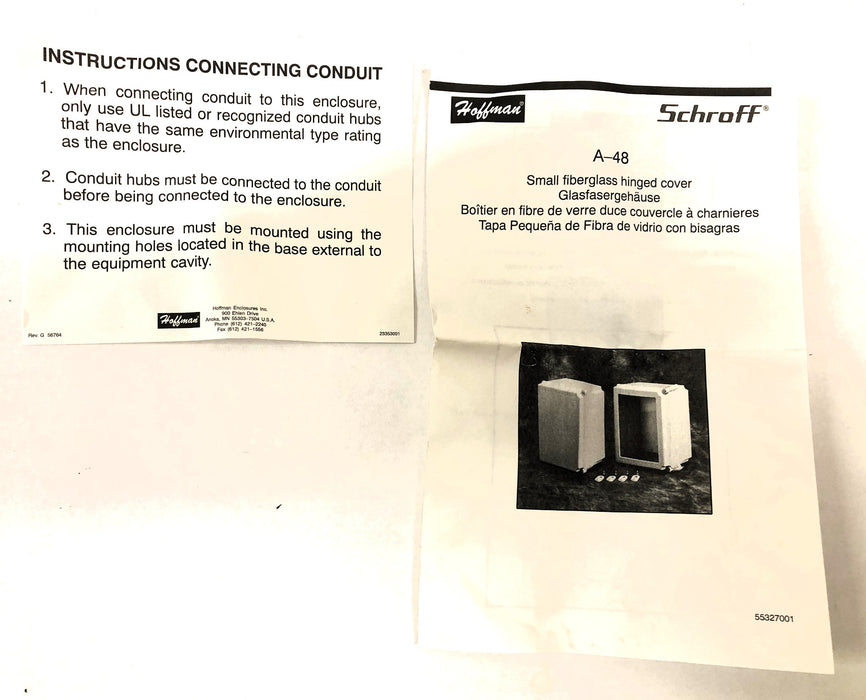 SKF Condition Monitoring Junction Box CMCP300-02-01 NOS