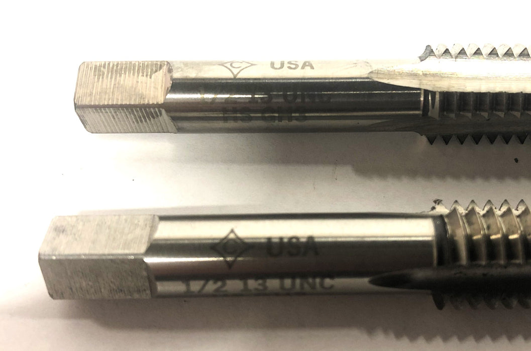 Cleveland GH3 UNC HS 3FL Spiral Point Plug Tap 1/2-13 [Lot of 2] NOS