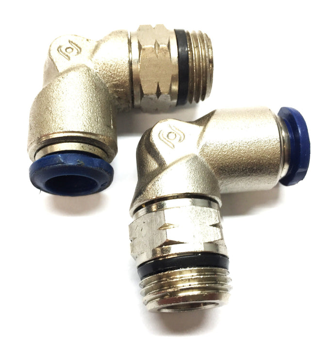 Pro-Source 3/8" Push-to-Connect x 5/8" Threaded Elbow Fitting [Lot of 2] NOS