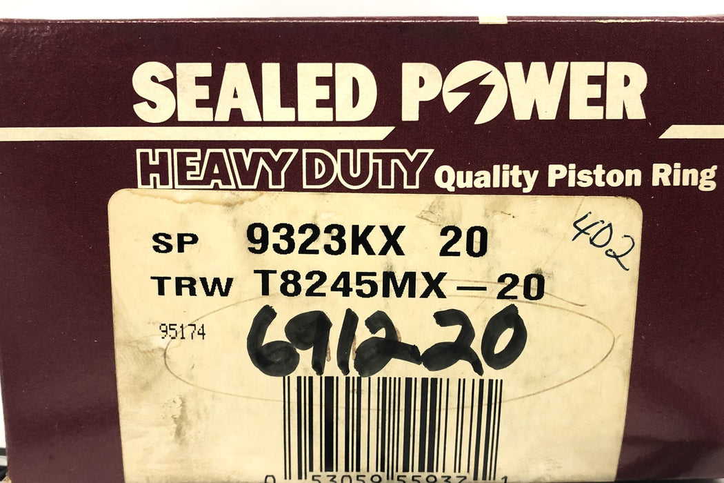 Sealed Power Heavy Duty Piston Ring Set 95174 NOS