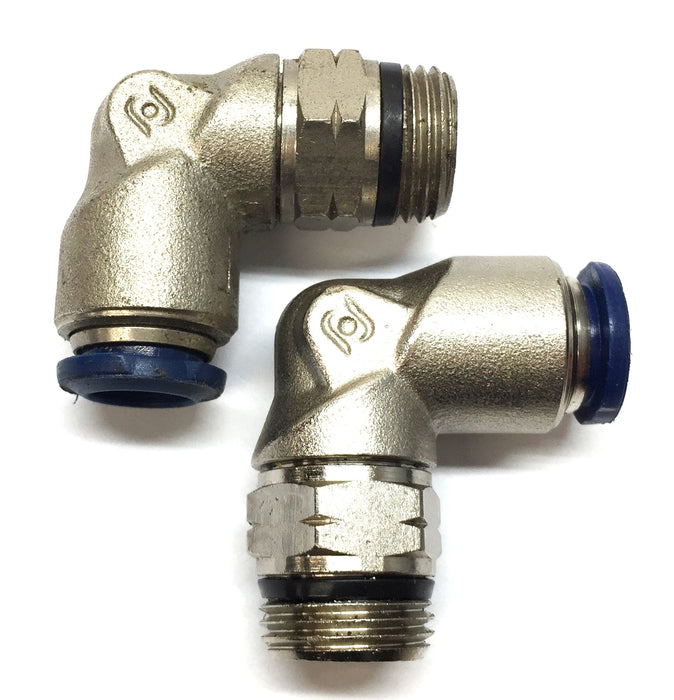 Pro-Source 3/8" Push-to-Connect x 5/8" Threaded Elbow Fitting [Lot of 2] NOS