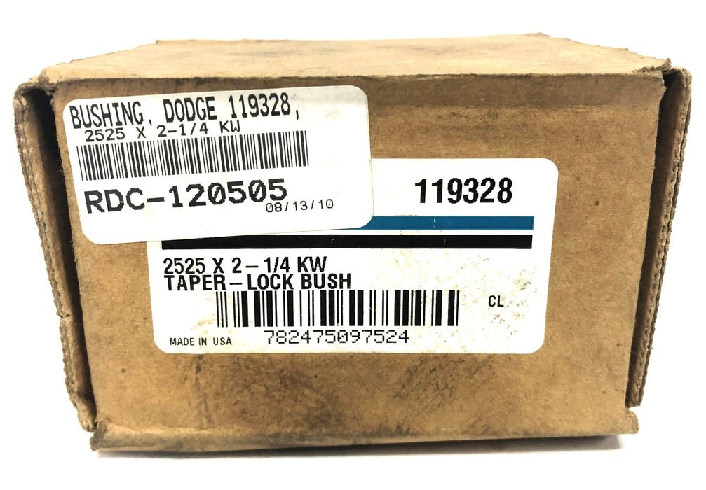 Dodge Taper Lock Bushing 2-1/4 Inch Without Hardware 2525X2-1/4 NOS