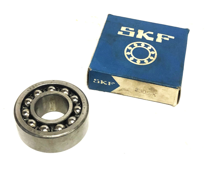 SKF Double Row Self Aligning Ball Bearing 2305-K NOS