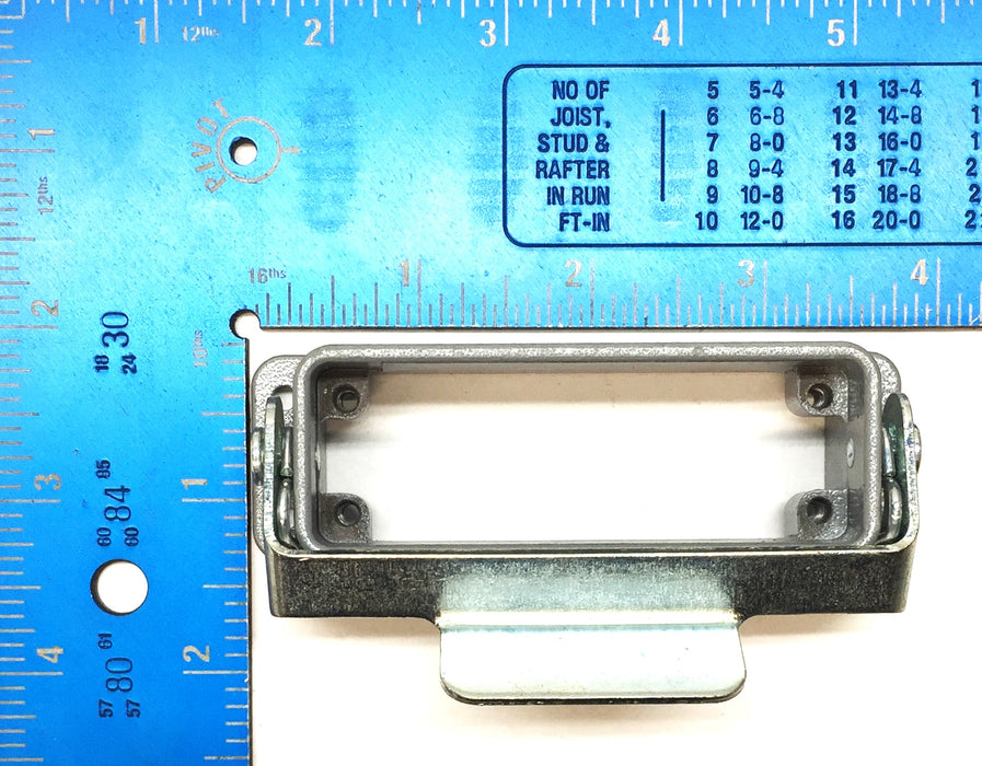 Unbranded 3" x 1" Insert Connector Housing w/Gasket NOS