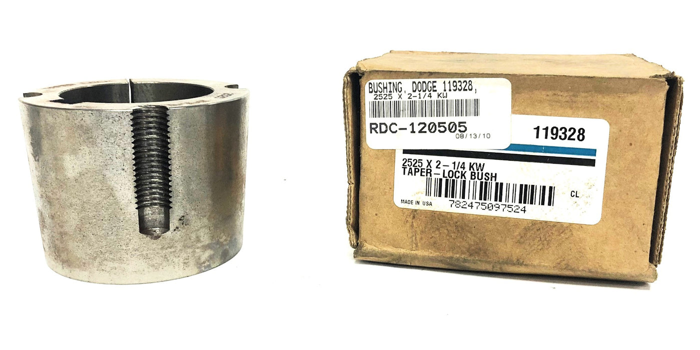 Dodge Taper Lock Bushing 2-1/4 Inch Without Hardware 2525X2-1/4 NOS