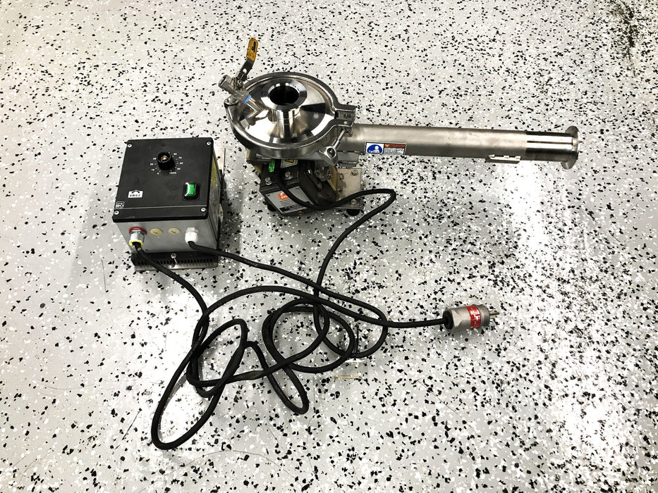 Eriez Vibrating Pan Feeder W/ (Feeder Control UN-115-2A-FW) 15A USED