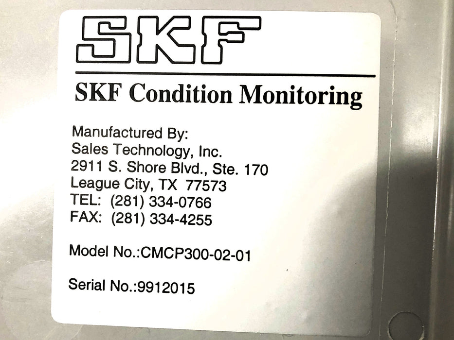 SKF Condition Monitoring Junction Box CMCP300-02-01 NOS