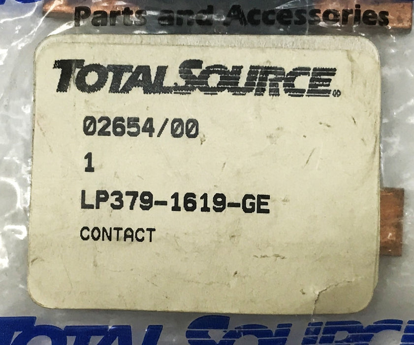 Total Source Copper Silver Plastic Contact LP379-1619-GE [Lot of 4] NOS