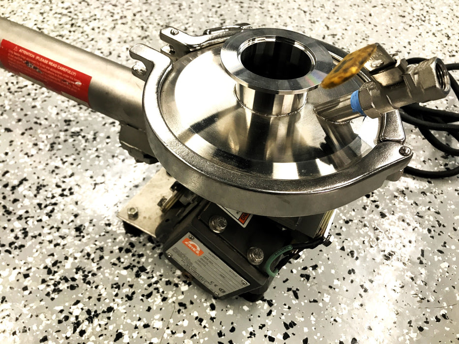 Eriez Vibrating Pan Feeder W/ (Feeder Control UN-115-2A-FW) 15A USED