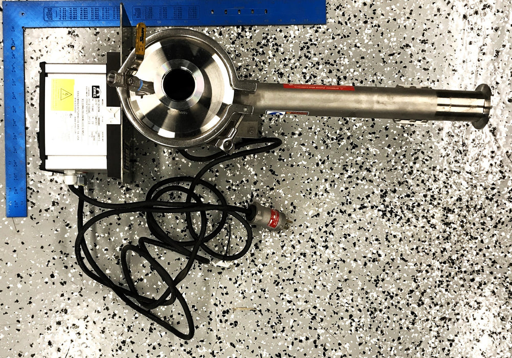 Eriez Vibrating Pan Feeder W/ (Feeder Control UN-115-2A-FW) 15A USED