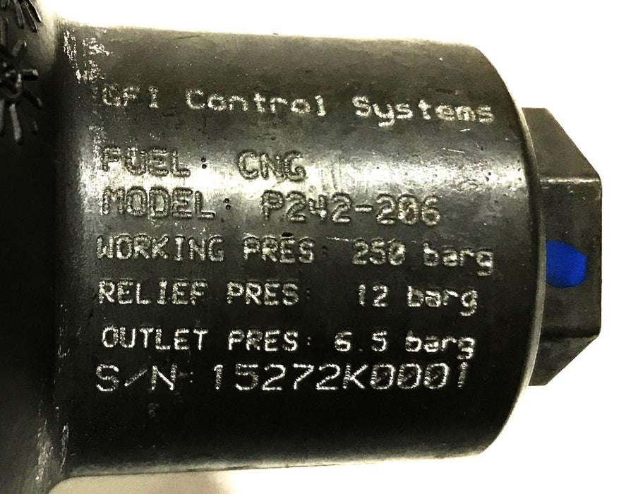 GFI Controls Systems CNG Regulator P242-206 NOS