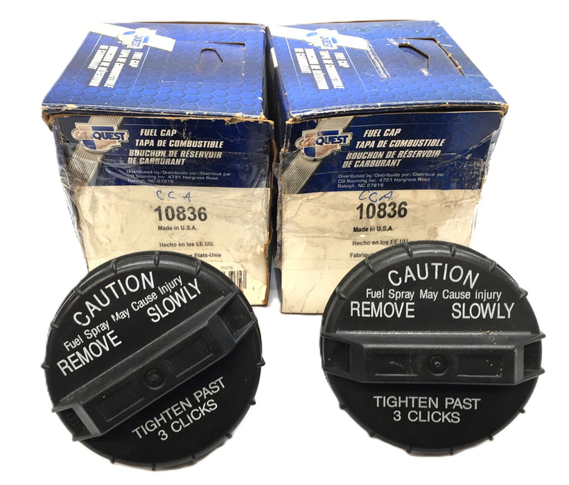 CarQuest Fuel Cap 10836 [Lot of 2] NOS