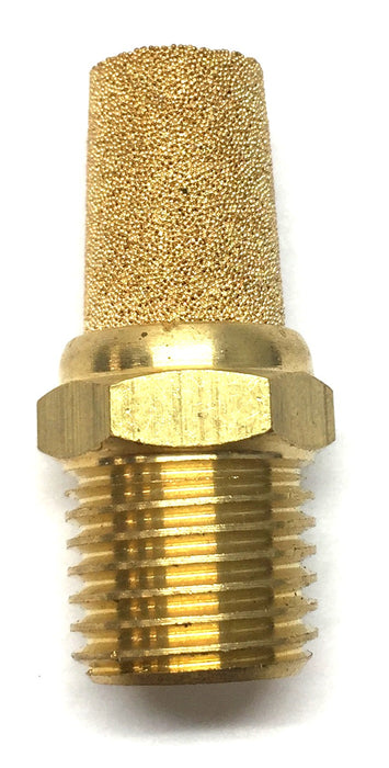 Unbranded 1/2" NPT Sintered Bronze Muffler [Lot of 9] NOS