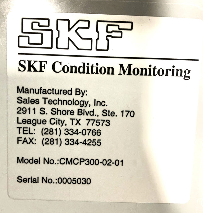 SKF Condition Monitoring Junction Box CMCP300-02-01 USED