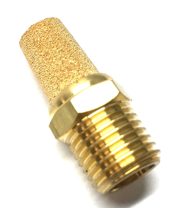 Unbranded 1/2" NPT Sintered Bronze Muffler [Lot of 9] NOS