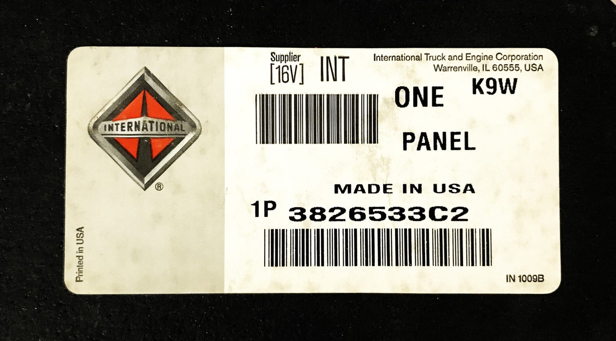International Navistar Splash Panel 3826533C2 NOS
