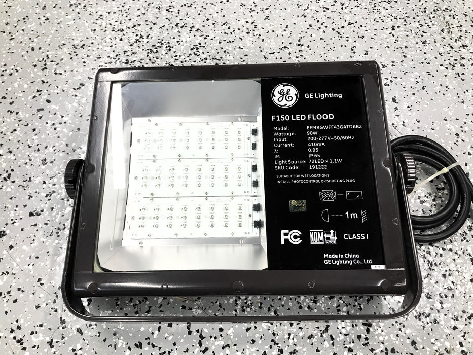 General Electric 90W 200-277V 50/60HZ F150 LED Floodlight EFMRGWFF43G4TDKBZ NOS