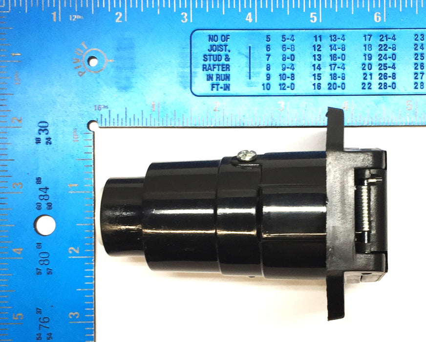 Hopkins 6-24 Volt 7-Pin Flat Trailer Plug [Lot of 3] NOS