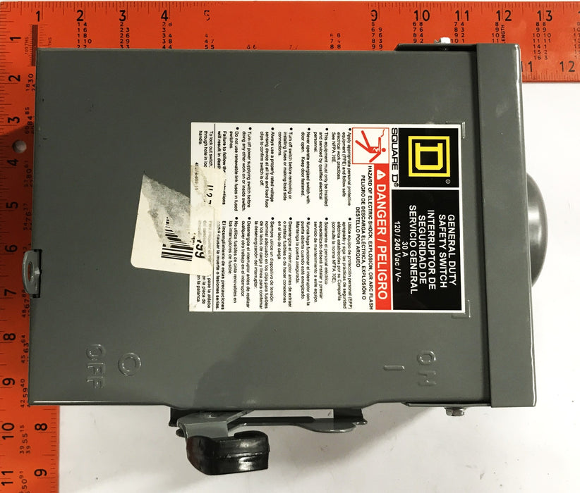 Square D General Duty Safety Switch D211NRB NOS