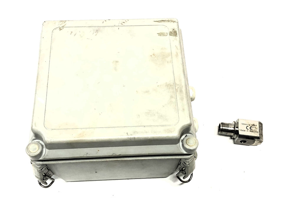 SKF Condition Monitoring Junction Box CMCP300-02-01 With Fittings USED