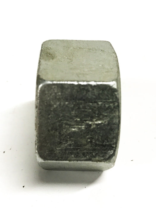 Unbranded 7/8 - 9 Grade A Heavy Steel Galvanized Hex Nut [Lot of 35] NOS