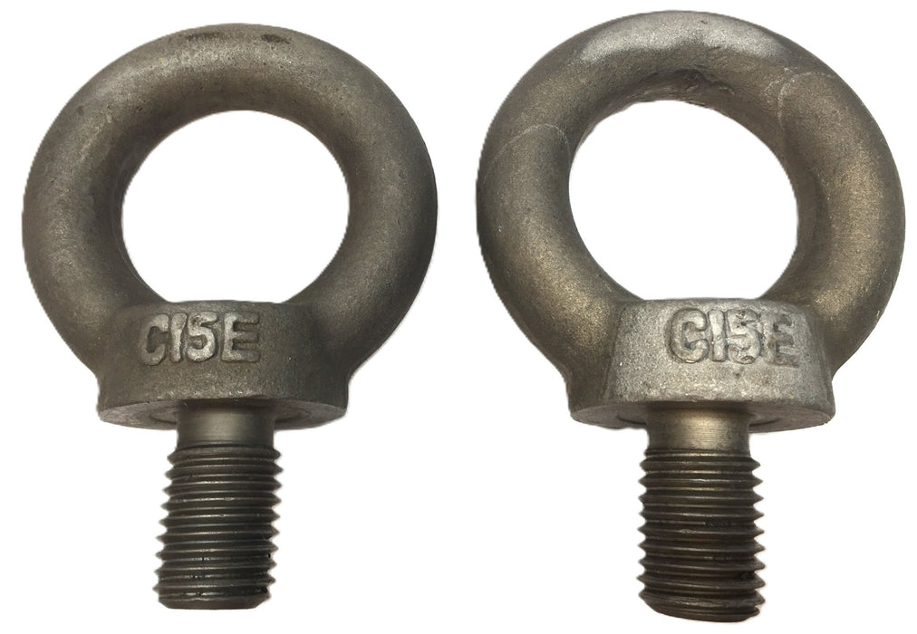 Unbranded M24 Machinery Lifting Eye Bolt C15E WLLI.8T [Lot of 2] USED