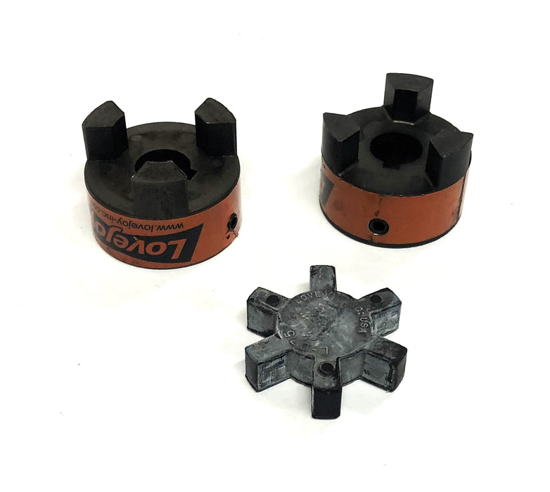 Lovejoy .625 Coupling Hub Set With Spider L-075 NOS
